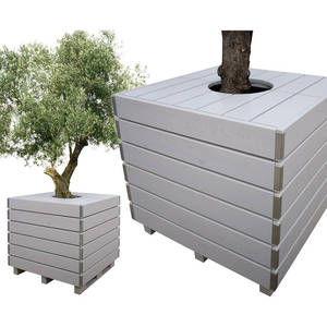 Jardinera Grande de Madera con Sistema de Autorriego para Plantas de Exterior - Maceta Ecológica - Product Image 1