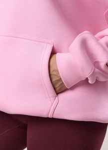 Sudadera con Capucha Extra Grande para Mujer, de Felpa Gruesa, con Hombros Caídos, Fabricada por el Fabricante OEM - Product Image 5