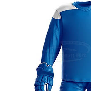 2024 Material 100% poliéster equipo transpirable campo Hockey Jersey hombres uniforme de hockey sobre hielo para la venta - Product Image 6