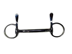 Brocas de filete inglés Eggbutt de acero inoxidable de Color dorado personalizadas con estribos personalizados Cantidad a granel Productos para caballos - Product Image 4