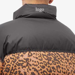 Meilleure qualité pas cher prix OEM service hommes imprimé doudoune conception personnalisée en gros hommes veste à bulles broderie en gros - Product Image 3