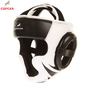 Protège-tête en cuir pour homme de qualité supérieure pour MMA Boxe - Sécurité Léger Durable & Respirant - Product Image 5