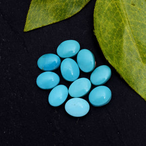 De dormir belleza turquesa cabujón Oval Natural dormir belleza turquesa piedras preciosas Cabochons anillo haciendo - Product Image 2