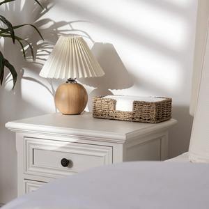 Porte-serviettes en herbe de mer, boîte de rangement artisanale, écologique, décoration naturelle pour la maison et la maison, vente en gros du Vietnam - Product Image 4