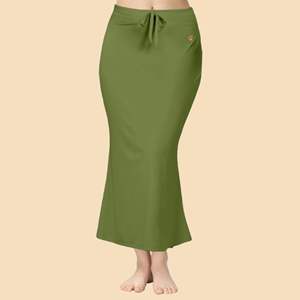 Trendmalls Armée Vert pour Spandex Saree Shapewear Jupon Respirant Femmes Shapewear - Product Image 1
