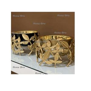 Bol de service de fruits en laiton de conception tendance avec bol de service de chocolats de couleur or de la plus haute qualité à vendre - Product Image 5