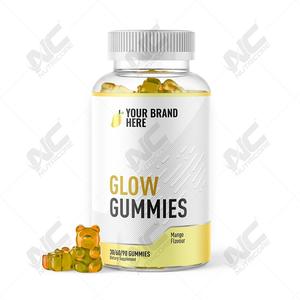 Hoogwaardige, topverkochte Nutricore supplementen met aangepast etiket, Glow Gummies snoepjes van een betrouwbare Indiase leverancier - Product Image 1