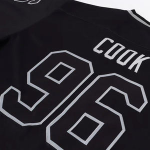 Camisetas de hockey personalizadas para hombre, camiseta de hockey sobre hielo con tinte de impresión por sublimación con nombre y número - Product Image 4