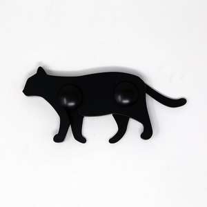 Asahi Denki Kasei Black Cat Safety Door <b>Lock</b> Pet & Baby Security Latch Made in Japan <b>Cabinet</b> <b>Lock</b> & <b>Strap</b> - Product Image 3