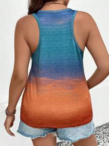 Vente en gros 100% débardeurs dos sans manches en polyester pour femmes, entraînement personnalisé pour femmes, séchage rapide, sublimation unie - Product Image 2