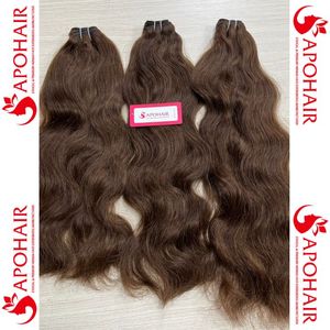 วิกผมธรรมชาติผมเวียดนามแบบไม่ผ่านกระบวนการผมแท้สำหรับแต่งผมตรงหนังกำพร้าแบบ100% - Product Image 2