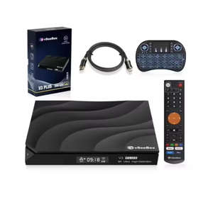 Nuovo Autentico e Originale - VSeeBox V3 Plus Media Box Bundle con Telecomando a Controllo Vocale - Product Image 1