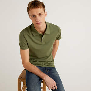 Polos de manga corta para hombre con logotipo personalizado, nuevo diseño personalizado, polos informales para hombre, polos de algodón 100% - Product Image 5