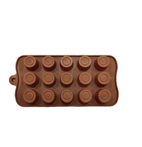 Molde de Silicona de Grado Alimenticio para Gelatina, 15 Cavidades, Color Marrón, Herramientas para Hornear de Calidad Garantizada - Product Image 2