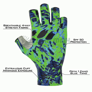 Gants de pêche avec paume rembourrée, couverture complète du poignet et texture antidérapante, parfaits pour une manipulation sûre du poisson à vendre - Product Image 2