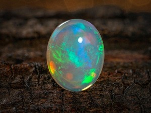 Ópalo de Fuego Welo de Grado Superior de 3.95 CT, Piedra Preciosa Suelta Natural Blanca, Piedra de Nacimiento de Octubre, Certificada por Terceros - Product Image 6