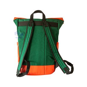 FAMU Florida A & M University Pana Antirrobo Patrón de letras Cubierta Cierre Mochila - Product Image 2