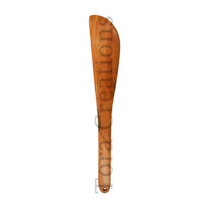 Long Handle Neem <b>Wood</b> Spatula Nontoxic & Food Safe <b>Utensil</b> for Cooking & Serving Dosa - Product Image 2