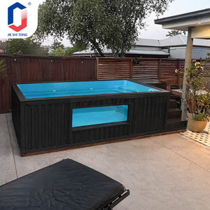 Kit de piscine en fibre de verre facile à installer, protégé contre les UV, pour le plaisir familial, design écologique pour les espaces extérieurs, piscine en fibre de verre de style resort - Product Image 3