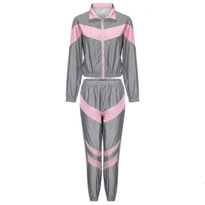 Conjunto de 2 Piezas de Chaqueta Cortavientos Informal y Atractiva para Mujer, Resistente al Viento, de Calidad Duradera, con Logotipo Personalizado para Invierno, con Servicio OEM - Product Image 5