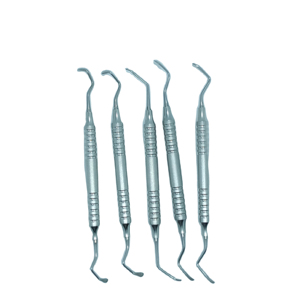 Juego de implantes dentales de elevación sinusal de 5 piezas, instrumentos manuales de cirugía oral con casete de acero inoxidable, instrumento médico - Product Image 1