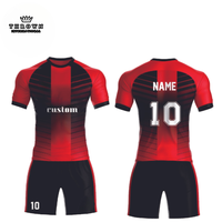 Conjunto de Camiseta de Fútbol de Secado Rápido con Colores y Logotipo Personalizables de Nueva Temporada, Sublimada, 100% Poliéster, Unisex, para Adultos, Camiseta de Fútbol de Inglaterra