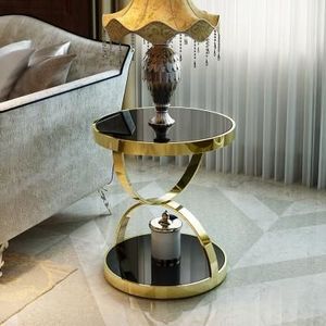<b>Side</b> End <b>Tables</b> Large in Size Hot Factory Sale New Arrival Fancy Metal Base <b>Side</b> <b>Tables</b> Guest Offering Fancy <b>Table</b> for Home Deco - Product Image 6