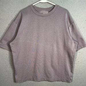 T-shirts Ringer surdimensionnés pour hommes avec logo personnalisé, 100 % coton, écologiques et respirants - Product Image 3