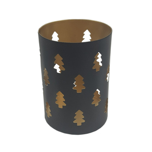 Soporte votivo de vela de Metal de nuevo diseño, acabado negro para el hogar, Vela decorativa de mesa de Navidad, votivo hecho a mano a granel - Product Image 6