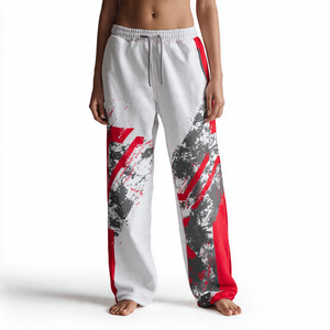 Pantalons de survêtement imprimés pour jogging urbain, pantalon large en molleton pour homme, pantalon de pyjama pour homme, molleton épais pour homme, pantalon de survêtement à sublimation pour homme - Product Image 3