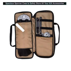 Sporran de pelo de caballo con borlas personalizado, Sporrans de pelo de caballo cosidos a mano hechos a medida, Sporrans de pelo de caballo - Product Image 6