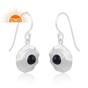 Pendiente colgante de piedras preciosas de lapislázuli natural de plata esterlina fina de la mejor calidad Fabricante de joyería personalizada - Product Image 2