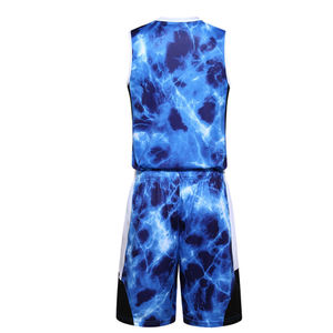 Erwachsene Größe Sublimation Neues Design Basketball Jersey Uniform Sets Kunden spezifisches Logo Sport bekleidung Polyester Basketball Uniformen - Product Image 5