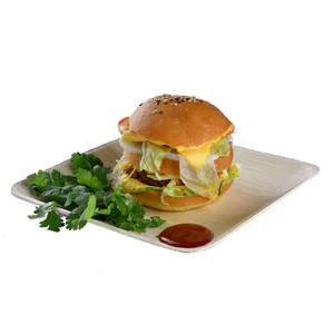 Plato de cena biodegradable respetuoso con el medio ambiente, platos cuadrados desechables de hoja de palma, vajilla para boda - Product Image 4