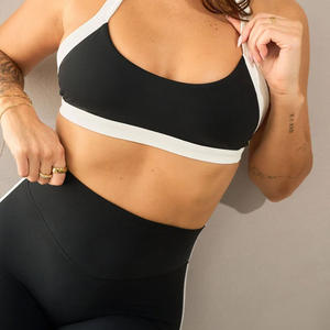 Mini soutien-gorge dos nu contrasté pour femmes - Product Image 1