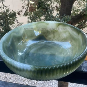 Venta al por mayor japonesa azul turquesa resina y madera Madera y cuenco de resina en línea al mejor precio tamaño de producto personalizado hecho en La India - Product Image 1