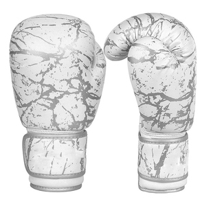 Guantes de boxeo con logotipo personalizado profesional Pu cuero personalizado mejor Muay Thai entrenamiento punzonado guantes de boxeo - Product Image 5