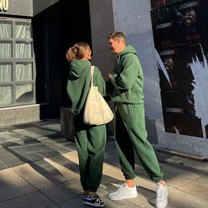 Conjunto Deportivo Personalizado Unisex de 2 Piezas, Sudadera Holgada de Manga Larga para Hombre y Mujer, Conjunto Deportivo con Sudadera y Pantalones Deportivos 2026 - Product Image 2