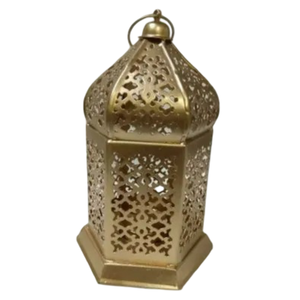 High Quality Brass <b>Vintage</b> Embossed <b>Lantern</b> With Polish Finished For Tabletop Decor Arabic <b>Lantern</b> For Home Decoration - Product Image 2