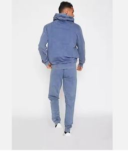 Meilleure vente : Survêtement décontracté pour homme, style tendance, lavage à l'acide, 100% coton, à capuche, imprimé, saison hivernale, survêtement lavé à l'acide en vente - Product Image 2