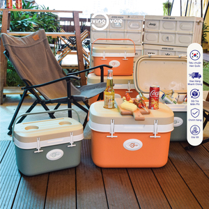 Nevera Portátil Aislada SB Tech de 11L, Rectangular, Material PP, con Bolsas de Hielo Reutilizables para Picnic, Estilo Moderno - Product Image 3