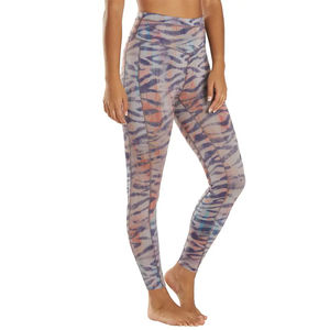 OEM ODM venta al por mayor suave cintura alta entrenamiento Leggings gimnasio deporte fitness entrenamiento 100% algodón cintura elástica Yoga Leggings - Product Image 3
