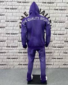 Traje apilado para hombre, ropa de calle, chándal, chándal para hombre, conjuntos de pantalones acampanados para correr de dos piezas, conjunto de chándal, pulóver, chándal - Product Image 3