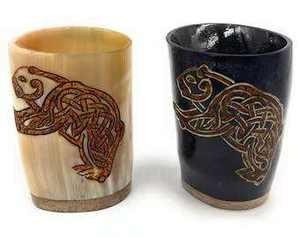 Verre à boire en corne de luxe pour la cuisine, le bar, le camping et l'usage quotidien, gobelet en corne de buffle fait à la main par AALIYAN IMPEX - Product Image 3