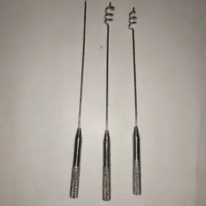 Nouvel ensemble de 3 spirales de tétaillage réutilisables en acier inoxydable pour animaux d'élevage, instruments chirurgicaux vétérinaires pour bovins et animaux de ferme 2025 - Product Image 4