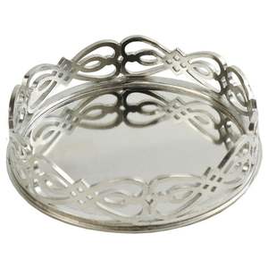 Luxury Stainless Steel Nickel Plated <b>Bottle</b> <b>Coaster</b> for Dining Table Home Bar Kitchen Decor Handmade Durable Bar Accessories Set - Product Image 3