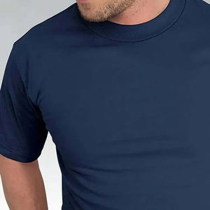 เสื้อยืดผู้ชายแขนสั้นผ้าฝ้าย100% แฟชั่นสตรีทแวร์ลำลองโลโก้ออกแบบได้ตามต้องการ - Product Image 4