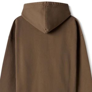 500 Gsm sweat à capuche français éponge sweats à capuche personnalisés hommes poids lourd bouffée impression surdimensionné Streetwear pull tombé épaule capuche - Product Image 5