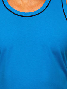 Débardeur respirant à séchage rapide en gros à bas prix débardeur sans manches vêtements d'entraînement hommes débardeur Logo personnalisé prix raisonnable - Product Image 3