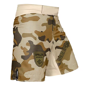Wholesale Price Best Supplier Lightweight Elastic Waist <b>Men</b> MMA <b>Shorts</b> Premium Quality Custom Size 100% Polyester Quick Dry - Product Image 1